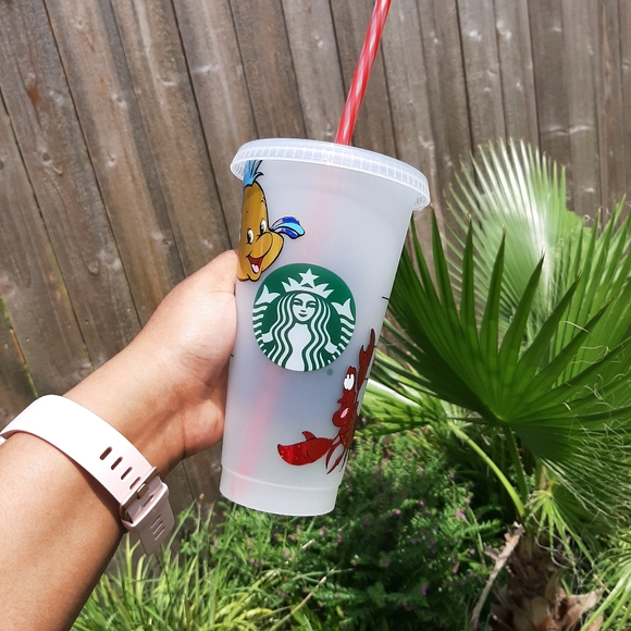 LITTLE MERMAID STARBUCKS CUP - Picture 3 of 4